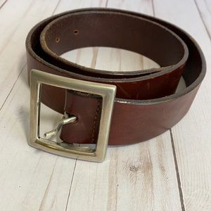 CK by Calvin Klein Brown Leather Belt
